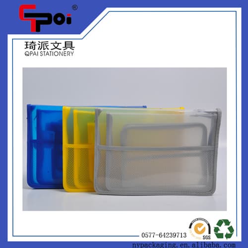 PP Plastic Transparent Office Bussiness Durable File Folder